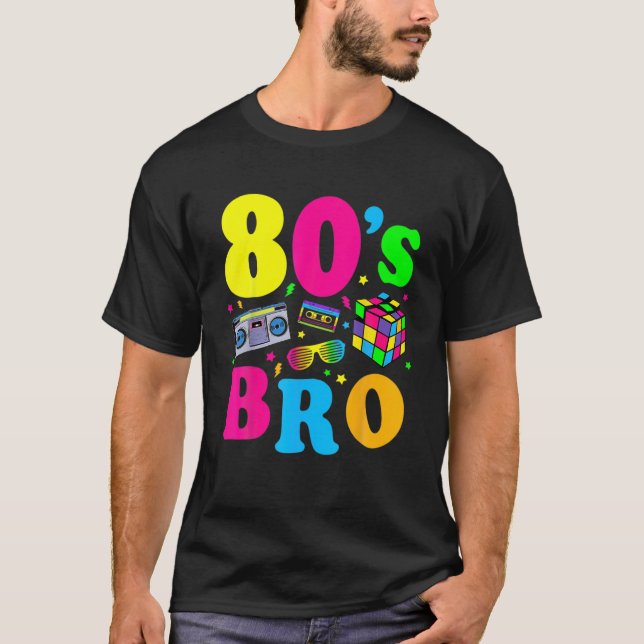 T-shirt Voici Mes 80S Bro 80'S 90 Party Tee Women K (Devant)