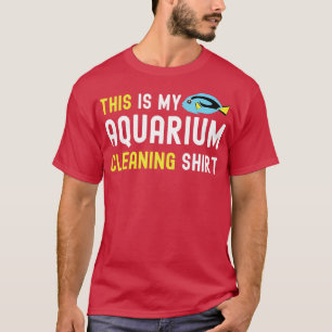 T-shirt Voici Mon Aquarium Nettoyant Drôle Poisson Amoureu