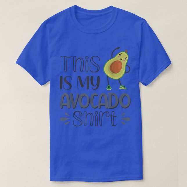 T-shirt Voici Mon Avocado (Design devant)
