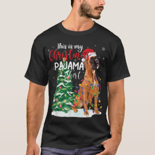 T-shirt Voici Mon cadeau Amoureux des chiens de boîte de p