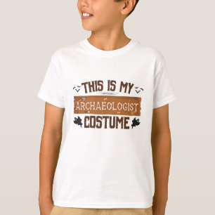 T-shirt Voici Mon Costume D'Archéologue Halloween