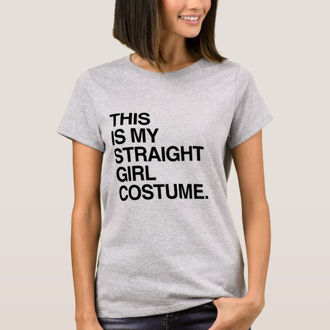 T-shirt VOICI MON COSTUME DE FILLES DROIT -.png (Devant)