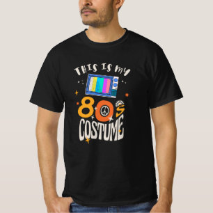 T-shirt Voici mon costume des années 80