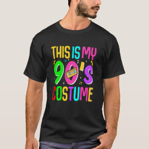T-shirt Voici mon costume des années 90