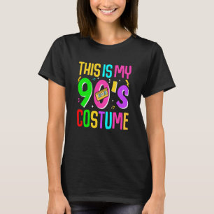 T-shirt Voici mon costume des années 90