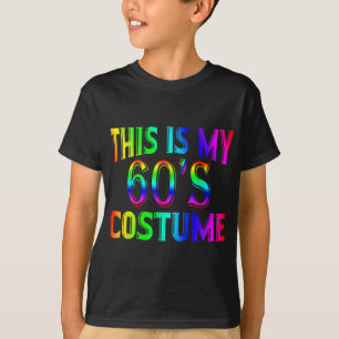 T-shirt Voici mon costume d'Halloween des années 60 Gi