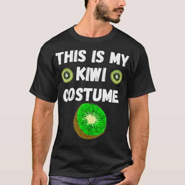 T-shirt Voici Mon Costume Kiwi Fruit D'Été Fruit Fruitaire (Devant)