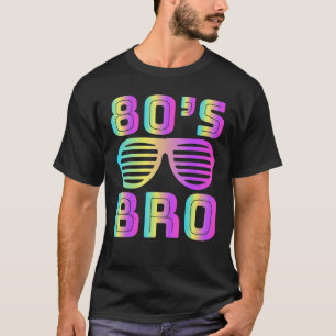 T-shirt Voici mon costume rétro de fête des années 80 Bro 