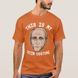 T-shirt Voici mon costume Vladimir Poutine