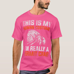 T-shirt Voici Mon Crabe Hermite Humain