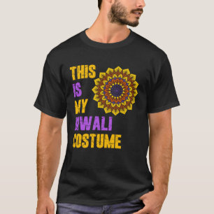 T-shirt Voici mon Diwali Happy Diwali avec Deepawali Lam
