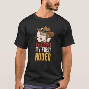 T-shirt Voici Mon Premier Rodéo Bull Riding
