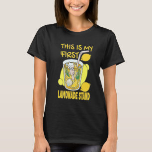 T-shirt Voici Mon Premier Stand De Lemonade