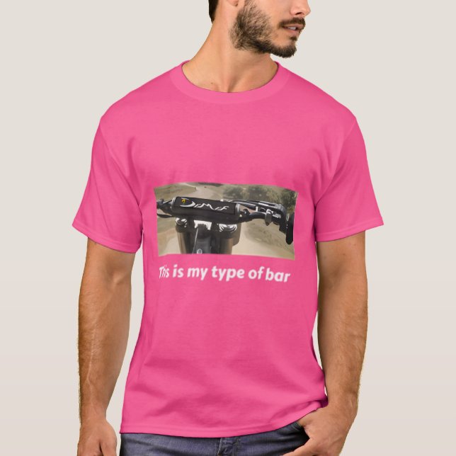 T-shirt Voici Mon Type De Barre (Devant)