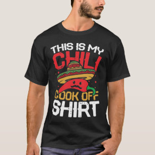 T-shirt Voici My Chili Cook Off Shirt