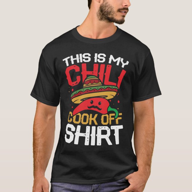 T-shirt Voici My Chili Cook Off Shirt (Devant)