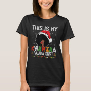 T-shirt Voici My Kwanzaa Pyjama Outfit Melanin African A
