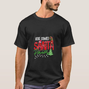 T-shirt Voici Père Noël Paws