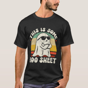 T-shirt Voici Un Cool De Boite Ghost Fun Halloween Co