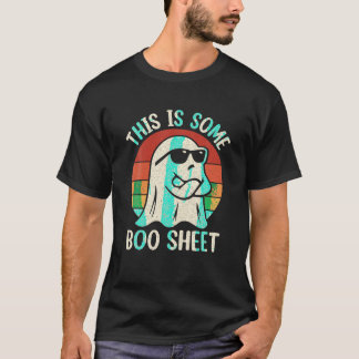 T-shirt Voici un costume de feuille de livre drôle Hallowe