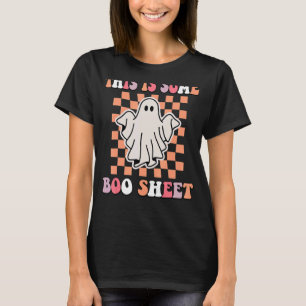 T-shirt Voici Un Petit Fantôme D'Halloween En Boite