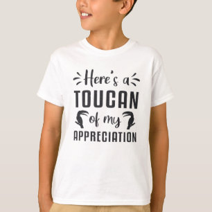 T-shirt Voici un Toucan de mon appréciation Oiseaux Toucan