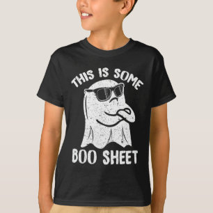 T-shirt Voici Une Feuille De Boite Drôle Halloween Ghost C