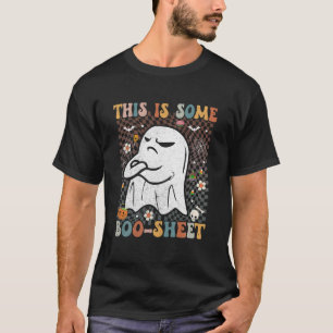 T-shirt Voici Une Feuille De Boite Super Retro Éffrayante