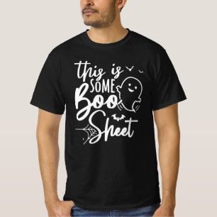 T-shirt Voici une feuille de livre - Drôle halloween sarca