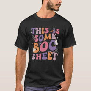 T-shirt Voici Une Fiche De Boite Drôle Cool Ghost Hallowee