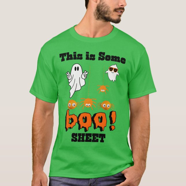 T-shirt Voici Une Fiche De Boite Drôle Halloween halloween (Devant)