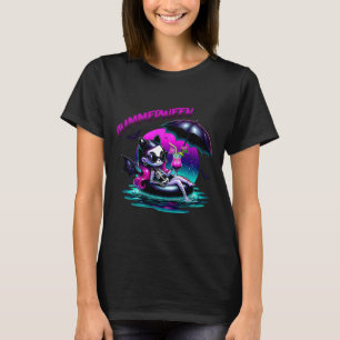 T-shirt Voici Une Petite Feuille De Boite Retro Funny Hall