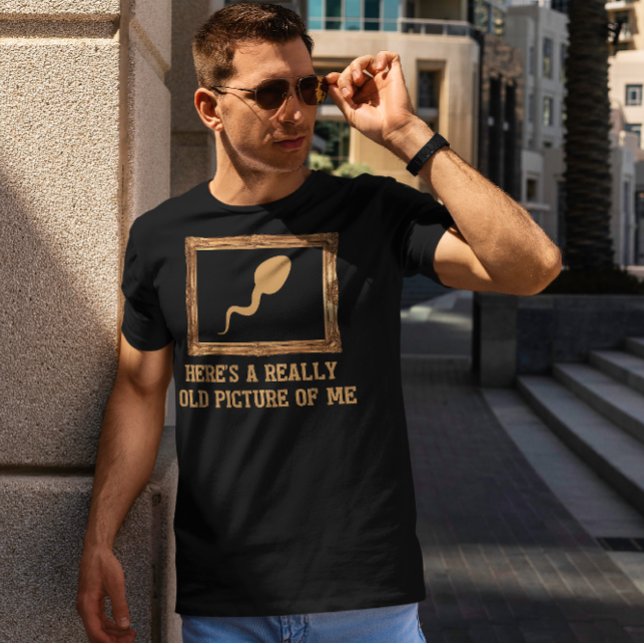 T-shirt Voici une photo vraiment ancienne de moi (Créateur téléchargé)