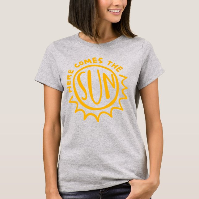 T-shirt Voici venir le soleil (Devant)