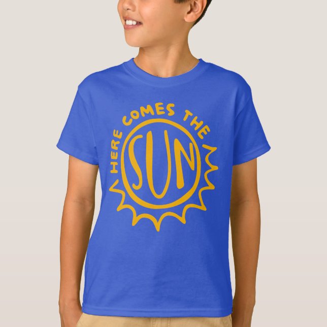 T-shirt Voici venir le soleil (Devant)