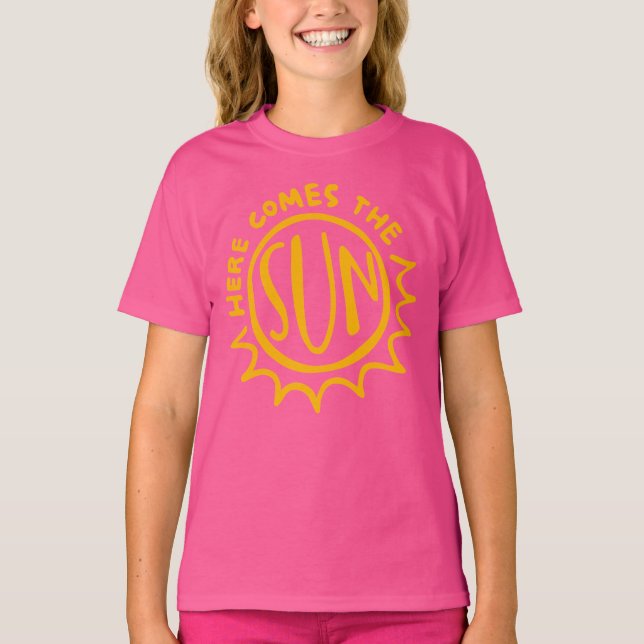 T-shirt Voici venir le soleil (Devant)