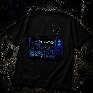 T-shirt VoidForge "Vaincu" Graphique de Télévision Rétro D