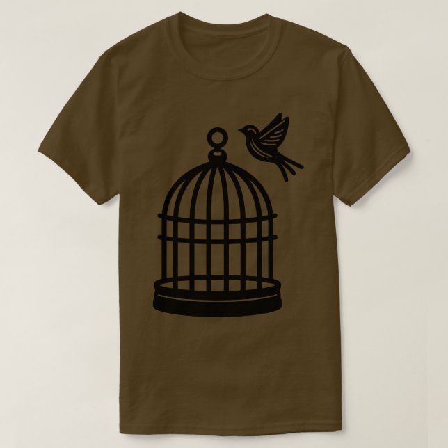 T-shirt Voie à oiseaux (Design devant)