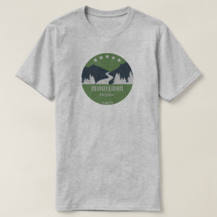 T-shirt Voie cyclable Minuteman Boston Massachusetts