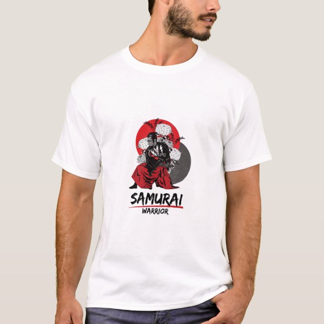 T-shirt "Voie de l'épée : Samurai Warriors Saga Tee" (Devant)