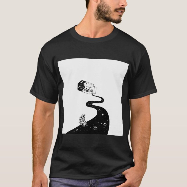 T-shirt Voie lactée (Devant)