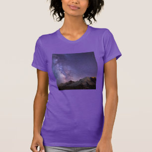 T-shirt Voie lactée & Mt. Rainier État de Washington