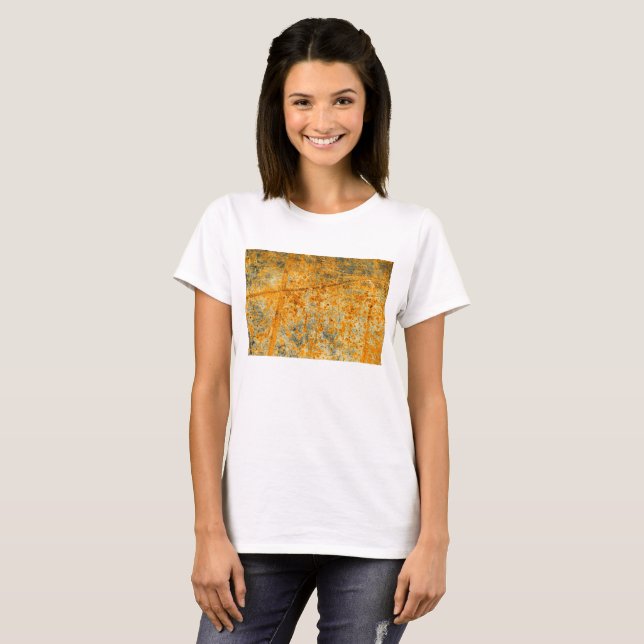 T-shirt voies de rouille acide (Devant entier)