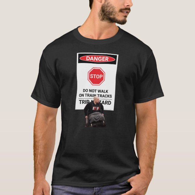 T-shirt Voies ferrées de tristesse (Devant)