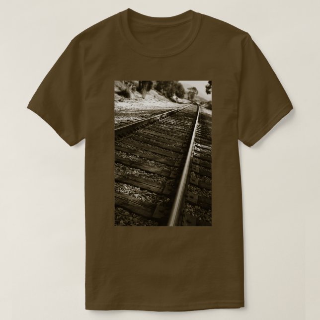 T-shirt Voies ferroviaires 4 (Design devant)