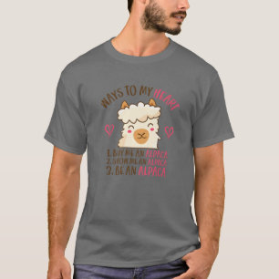 T-shirt Voies vers mon coeur Valentin's Day Couples in Lov