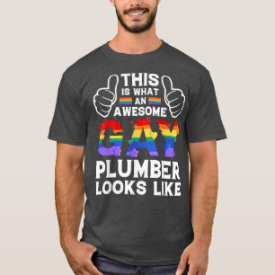T-shirt voilà à quoi ressemble le plombier gay de la fiert