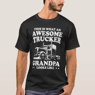 T-shirt Voilà À Quoi Ressemble Un Grand-Père De Camionnett
