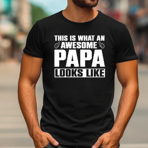 T-shirt Voilà à quoi ressemble un Papa génial Grand-père