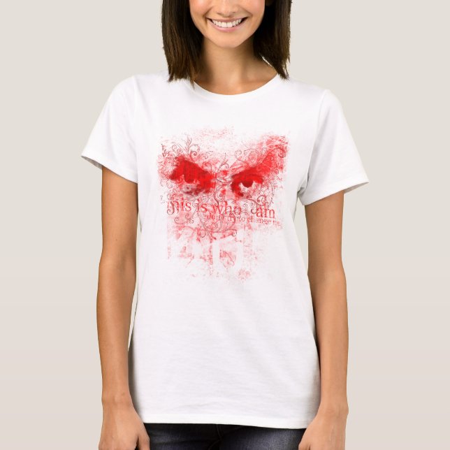 T-shirt voilà qui je suis (Devant)